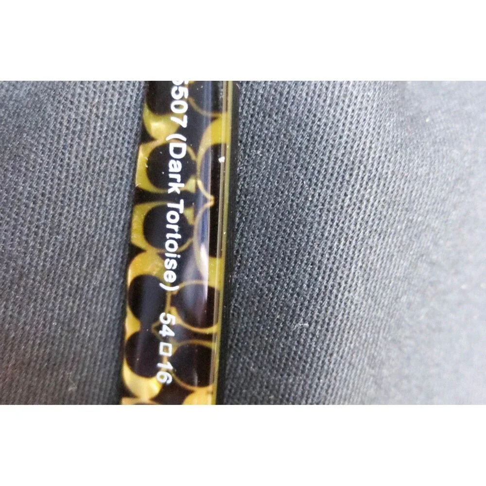 Coach HC6120 5507 Dark Tortoise Cat Eye Eyeglasses Frames 54-16-140 Womens